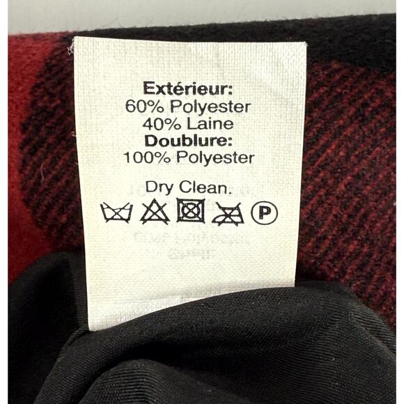 J Crew Wool mini skirt in harvest plaid size 4 - Picture 5 of 8